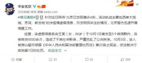 女子造谣“北京已发现确诊4例” 被行政拘留7日