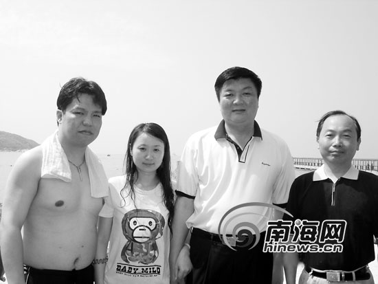 新婚夫妇度蜜月时溺水遇险获游客救助(图)