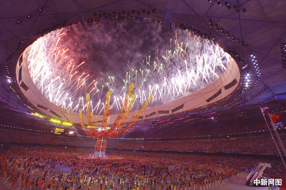 2008年奥运会现场图片