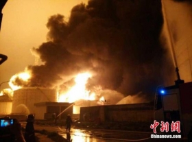 福建漳州古雷PX项目发生漏油着火事故 已14人受伤